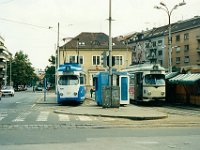 JN ZET920 exMVG364+926 exMVG389 Kvaternikovpl 1997-08-03 Foto: J. Niemeyer
