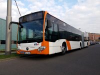 rnv Bus 0007 12/2015, rnv Betriebshof Mannheim