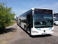 StadtLandBus 0011 07/2015, Betriebshof VGG Bensheim